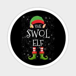 Swol Elf Family Matching Christmas Group Funny Pajama Xmas Magnet